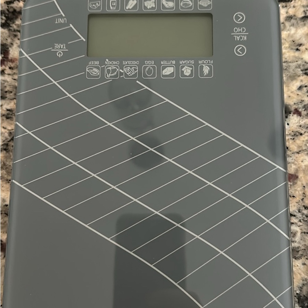 Digital kitchen food scale